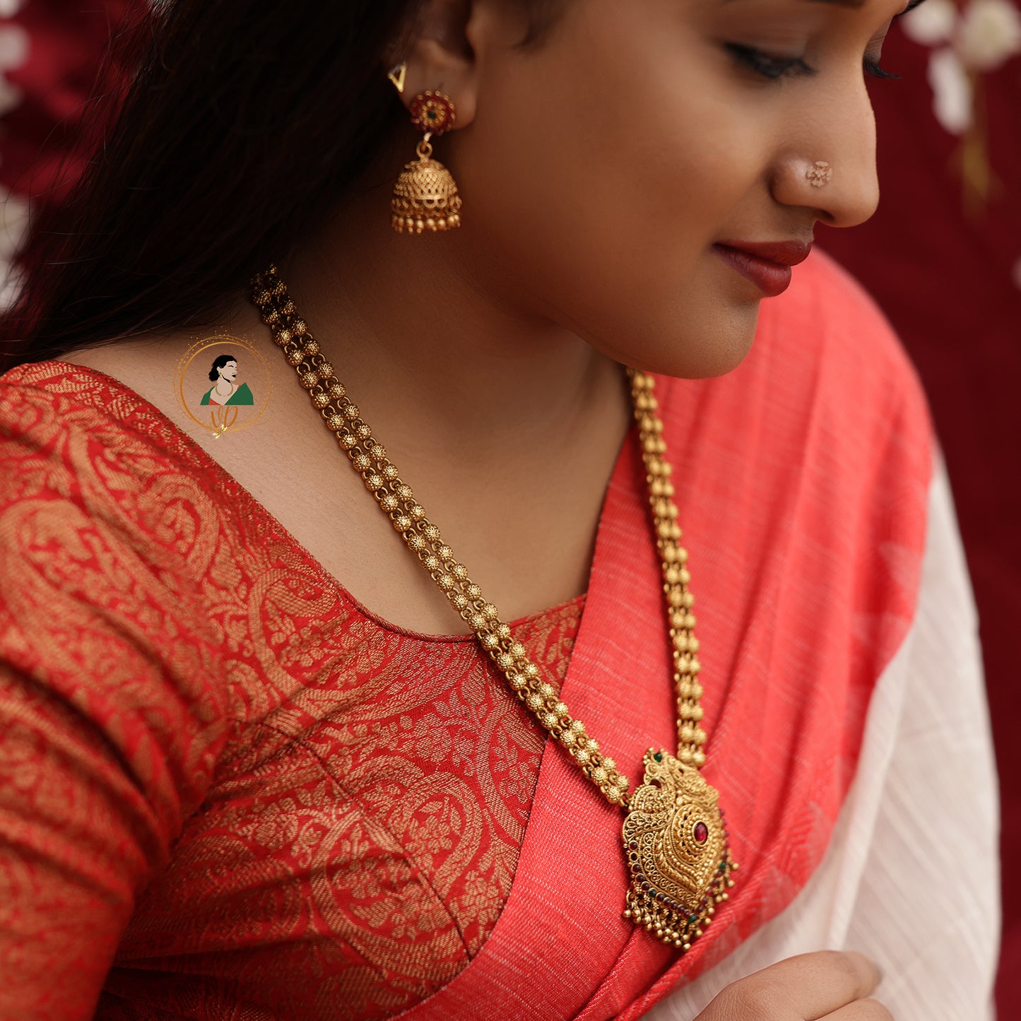 Traditional Gold Beaded Haram