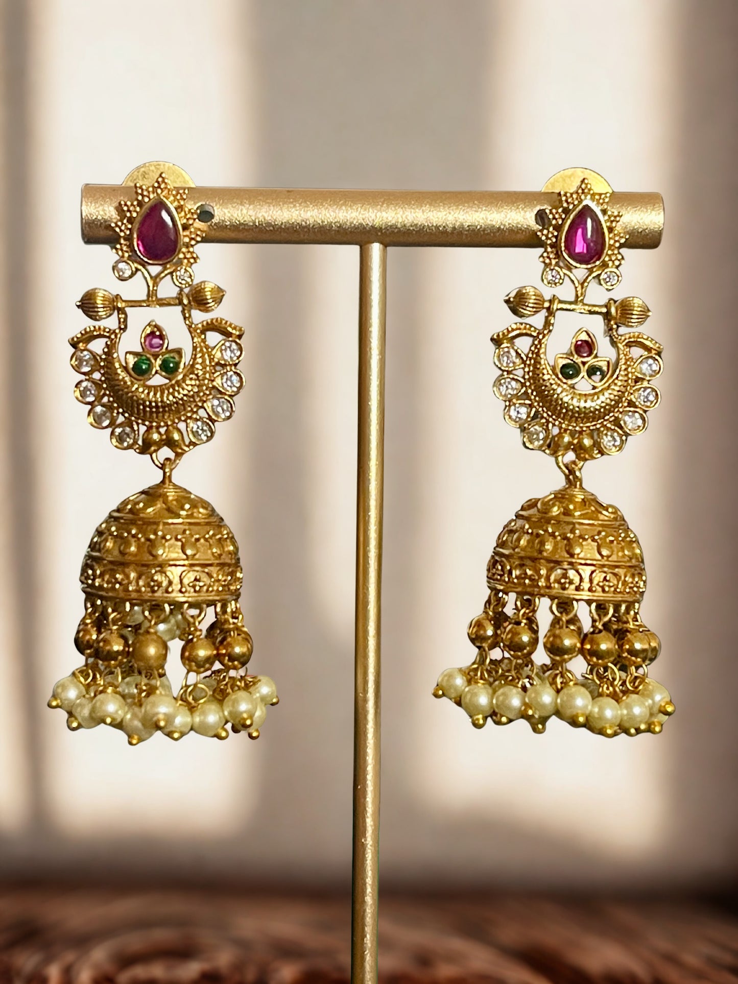 Antique Rivet Jhumka