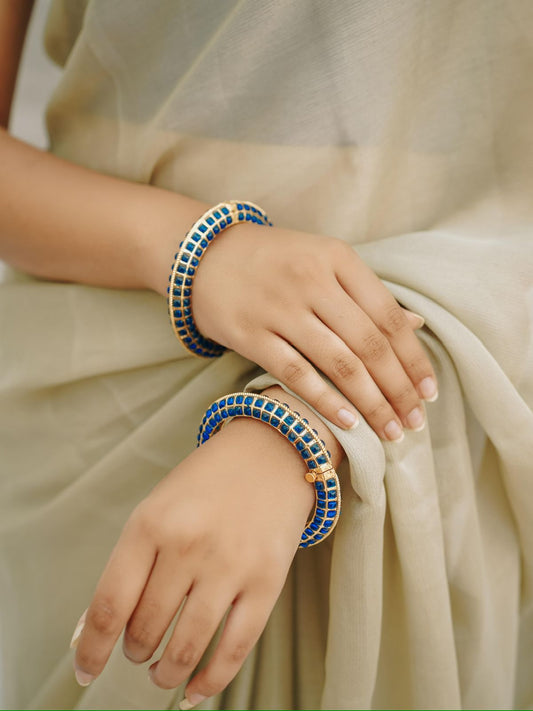 Antique Kemp Bangles - Sapphire