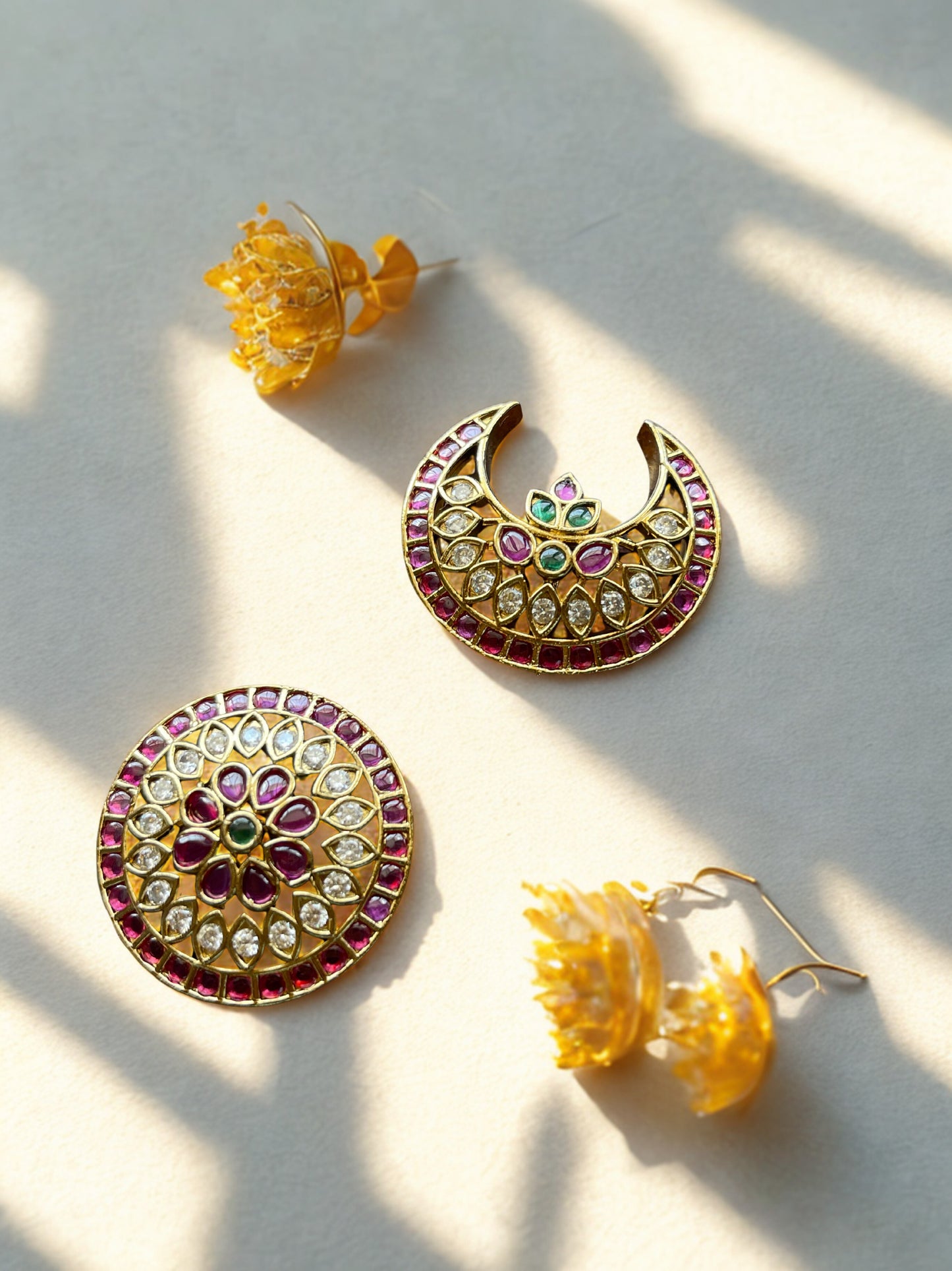 Kemp Surya Chandra Hair Ornaments