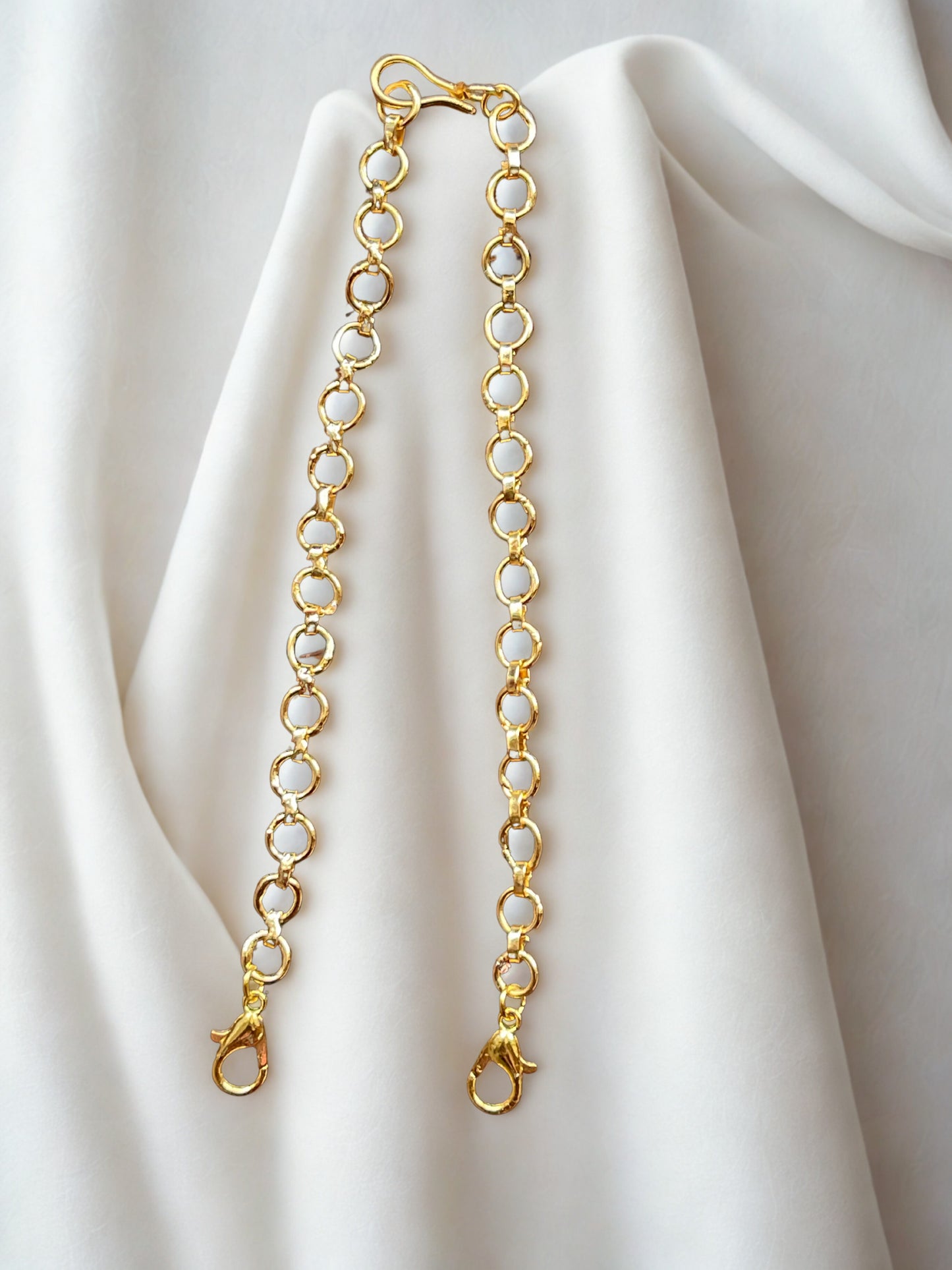 Gold Finish Attachable Chain