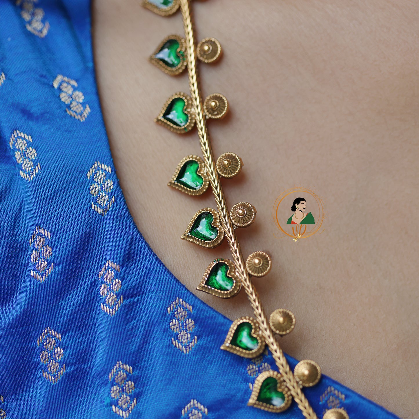 Traditional Emerald Long Haram
