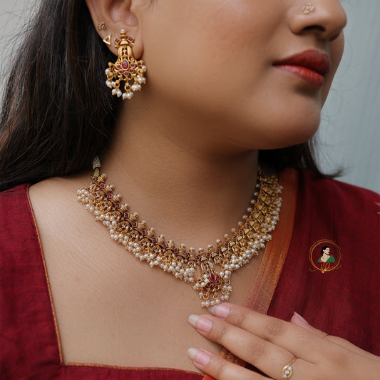 Ruby Guttapusalu Necklace