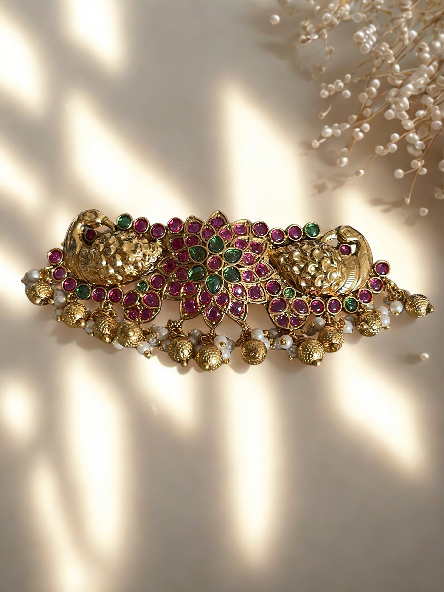 Gold Look Alike Kemp Hair clip