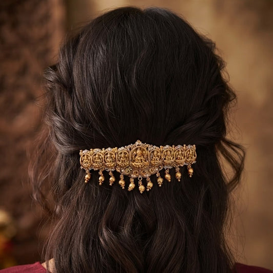 Antique Nakshi Hair Clip