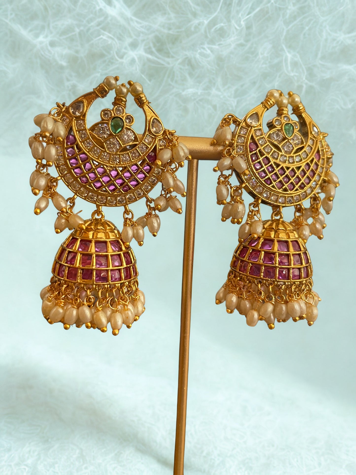 Exclusive Kemp Bridal Jhumka