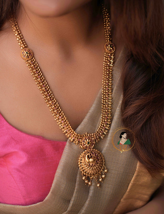 Antique Peacock Haram