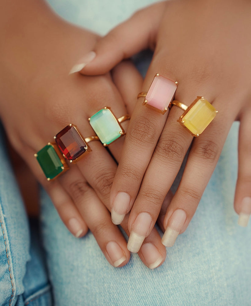 Designer Stone Finger Rings – Varsha Designers