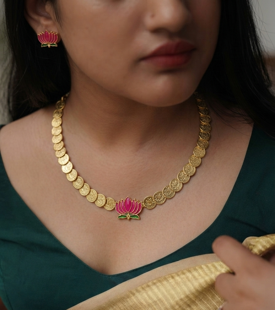 Cutest Lotus Necklace