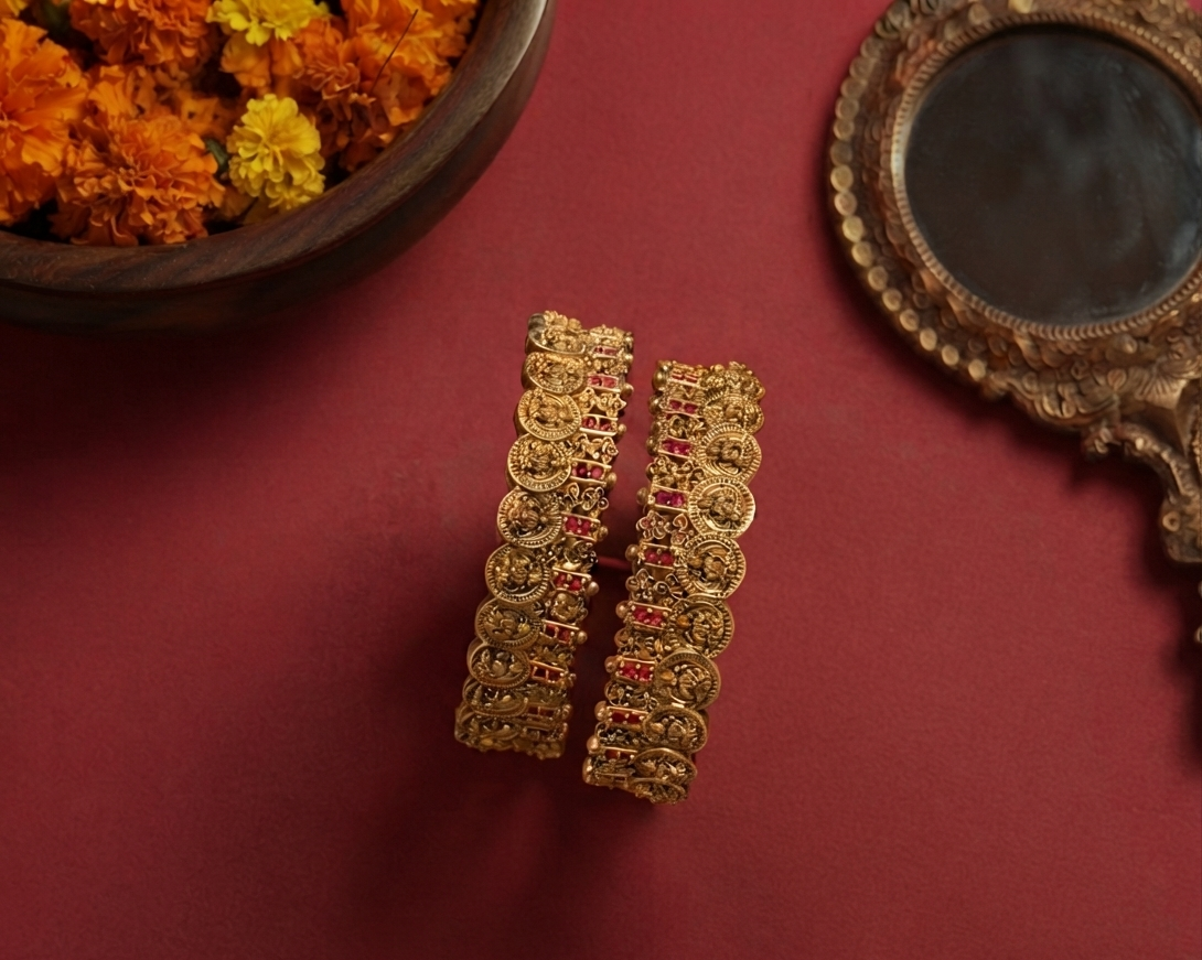 Antique Ruby Bangles