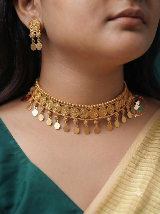 Premium Gold Kasu Choker