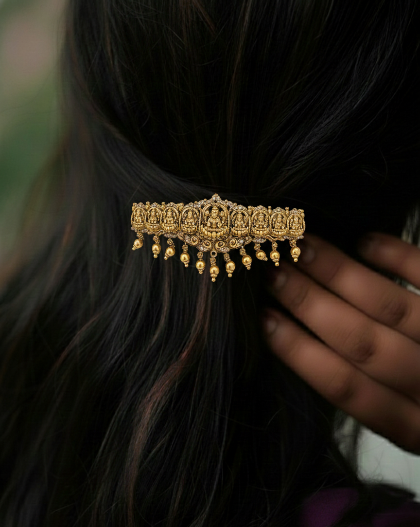 Antique Nakshi Hair Clip