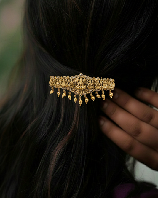 Antique Nakshi Hair Clip