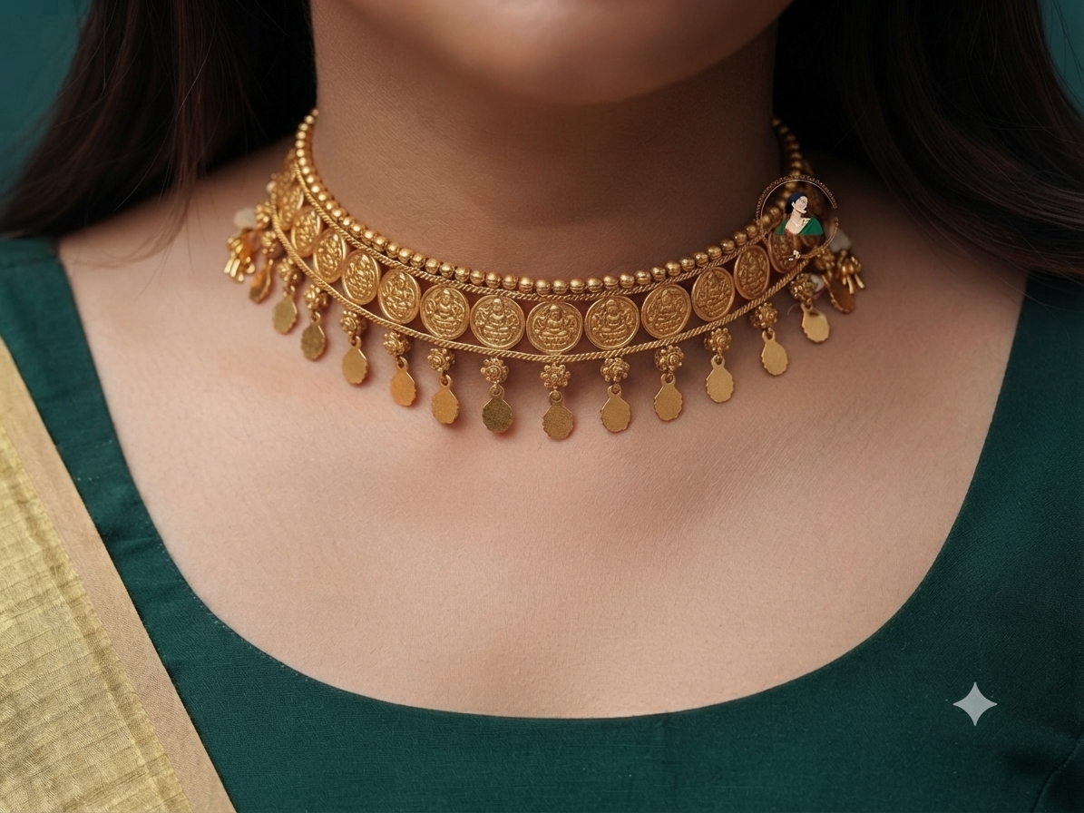 Premium Gold Kasu Choker