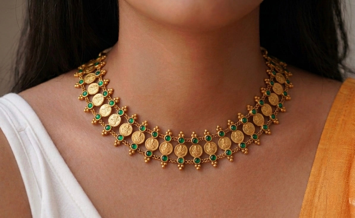 Emerald Kasu Choker