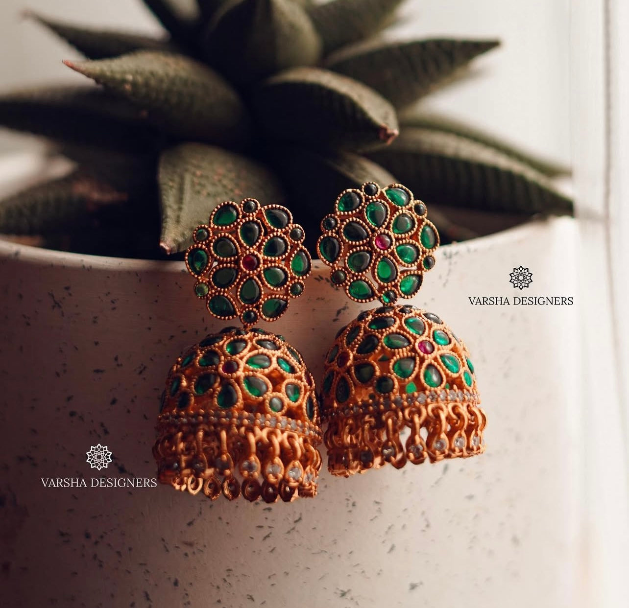 Emerald Jhumka