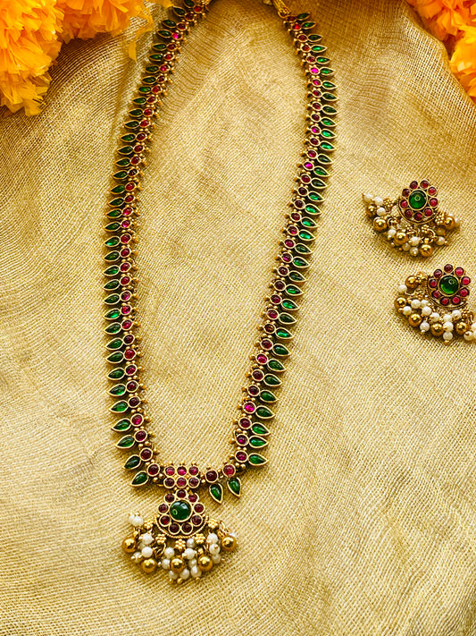 Ruby & Emerald Leaf Haram