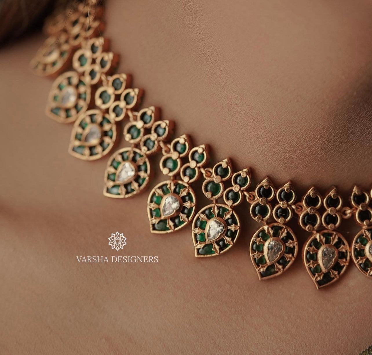 Kerala Palakka Kemp Necklace