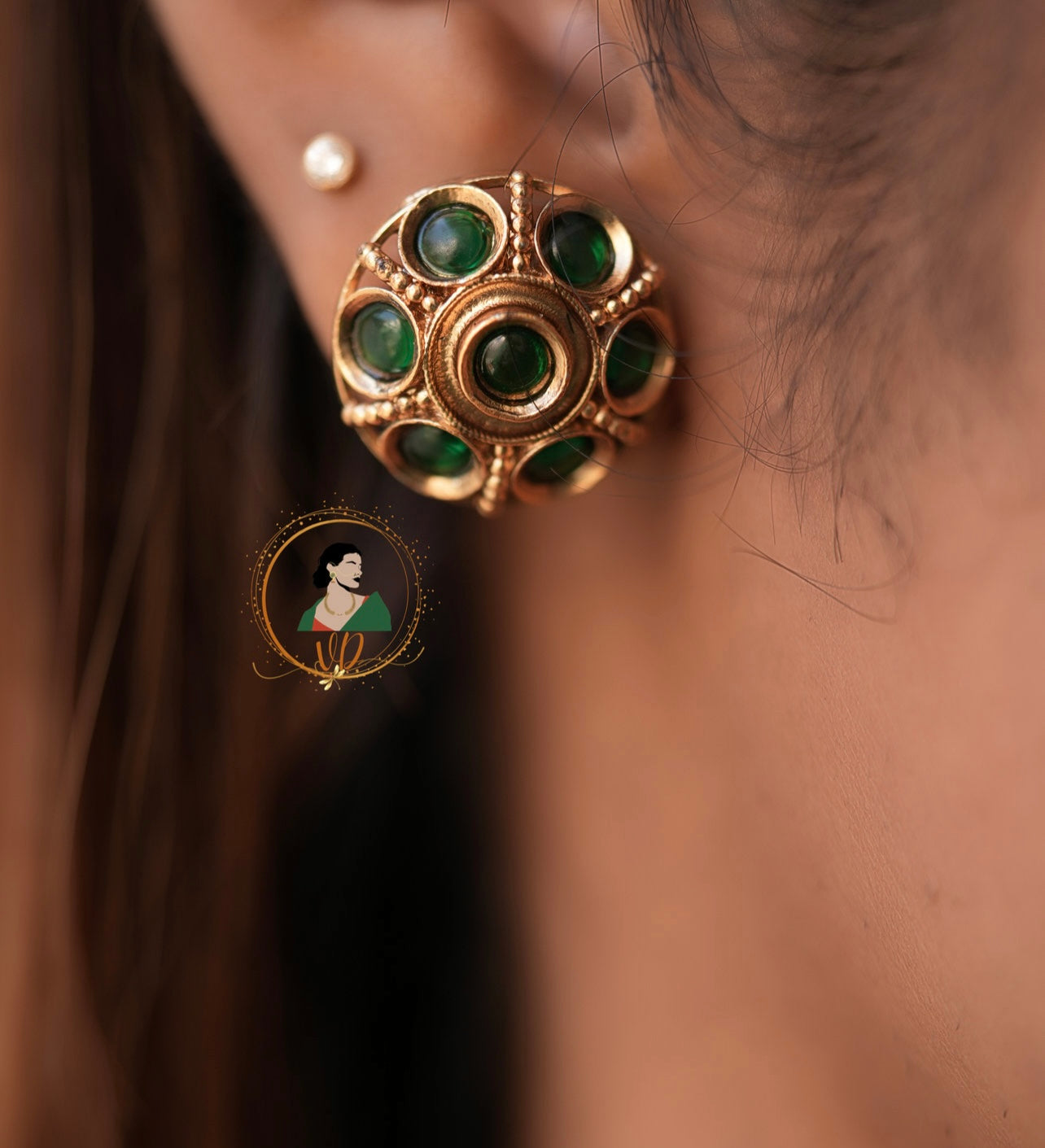 Kerala Style Dual Layer Kasu Necklace