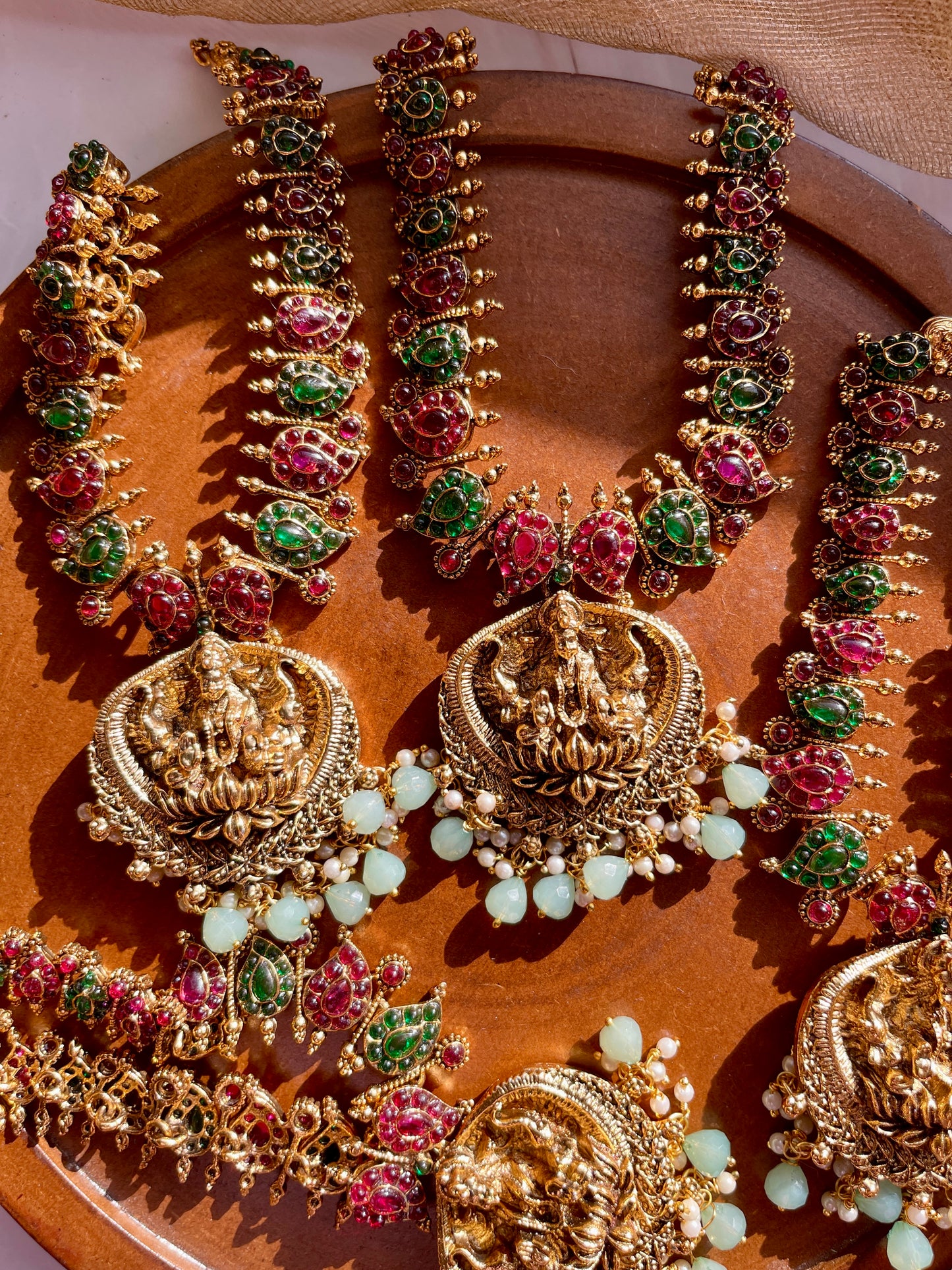 Nakshi Temple Bridal Necklace