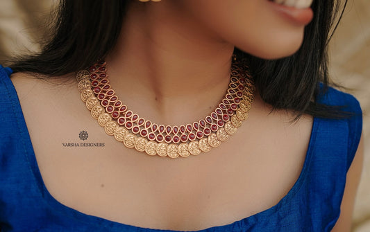 Ruby Stone Kasumala Set