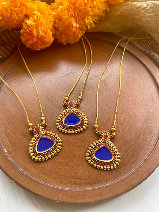 Sapphire Palakka Necklace