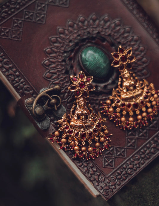 Temple Kemp Stone Earrings