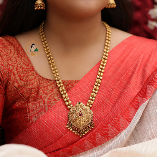 Traditional Gold Beaded Haram