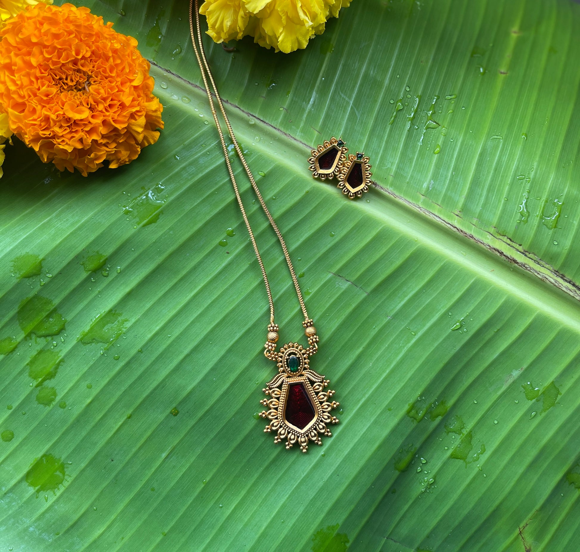 Traditional Nagapadam Kerala Necklace