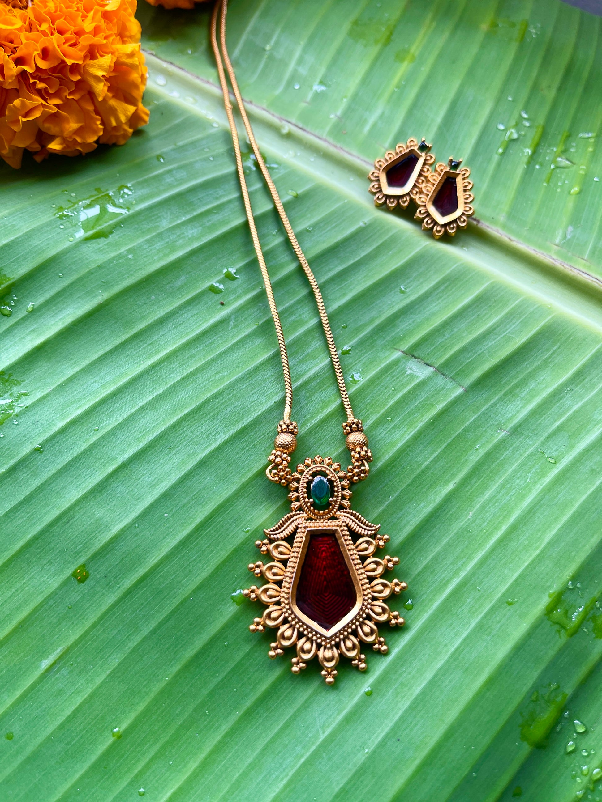 Traditional Nagapadam Kerala Necklace