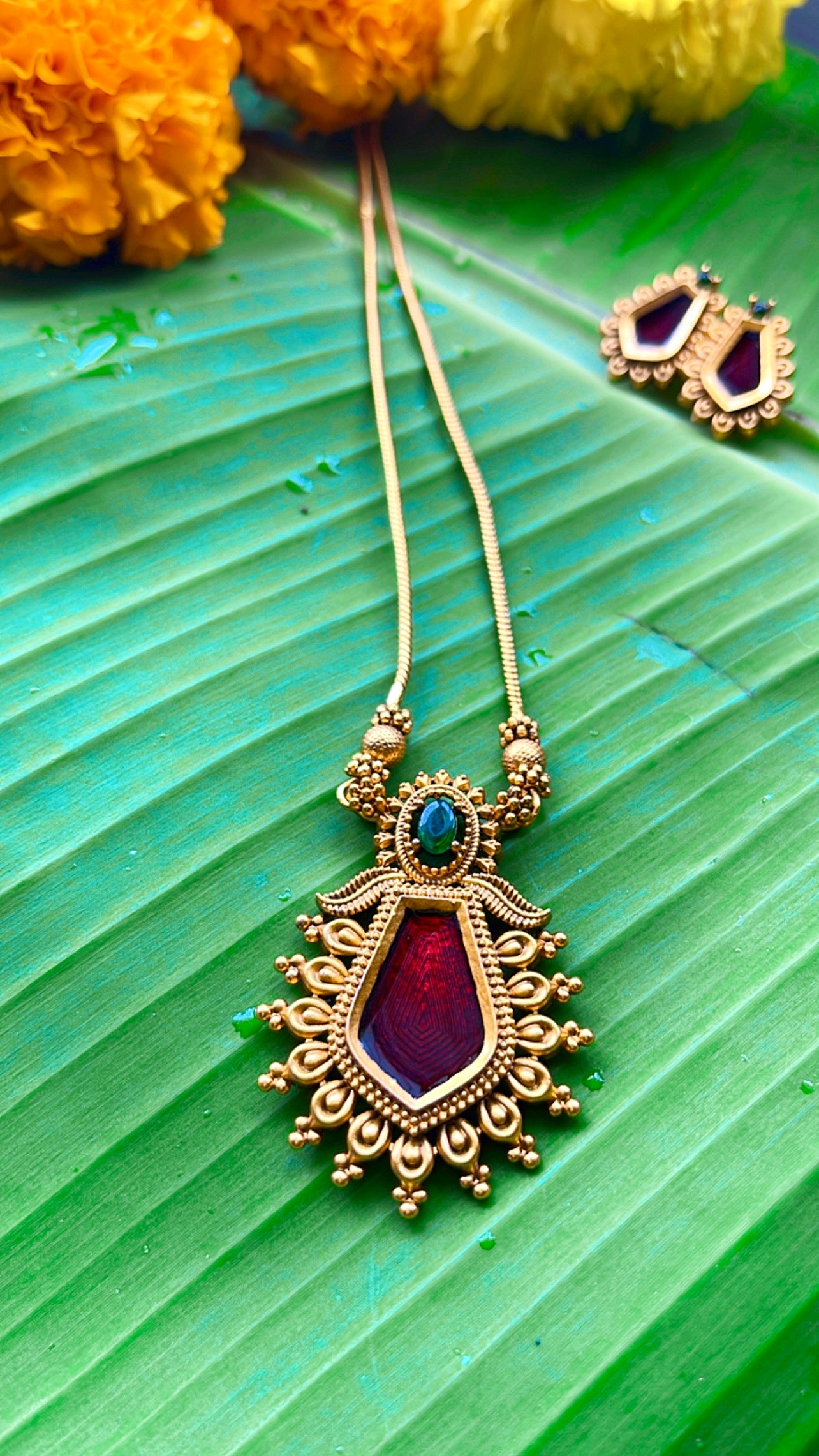 Traditional Nagapadam Kerala Necklace