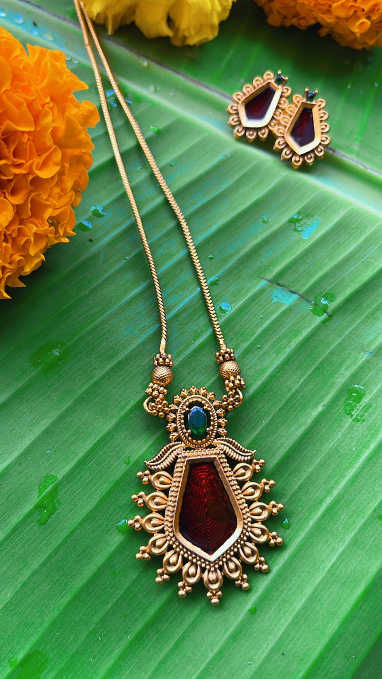 Traditional Nagapadam Kerala Necklace