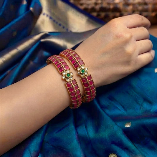 Floral Kemp Bangles