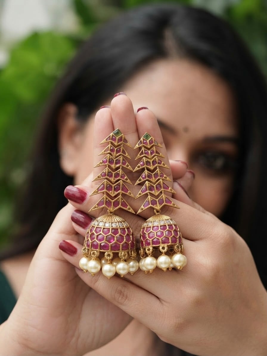 Kemp Chandelier Jhumka